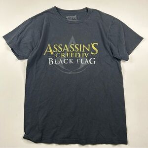 Assassins Creed IV Black Flag Video Game Mens Size L Graphic Shirt Cotton 2013